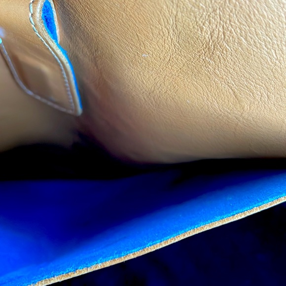 TERRIDA LEATHER LUXURY VENETIAN MURANO LARGE TRAVEL BAG / BACKPACK - Picture 8 of 15